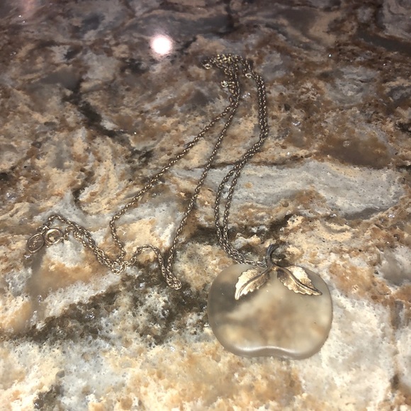 Vintage Apple Necklace - Picture 2 of 3